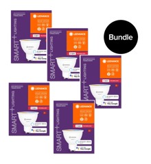 Ledvance - 5xSmart+ Turnable White  GU10 Bulb - Zigbee - Bundle