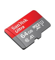 Sandisk - Memory Card MicroSD Mobile Ultra UHS-I Including Adapter - 64GB