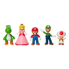 Nintendo - Super Mario & Friends 2,5" Figur 5 Pack (400904)