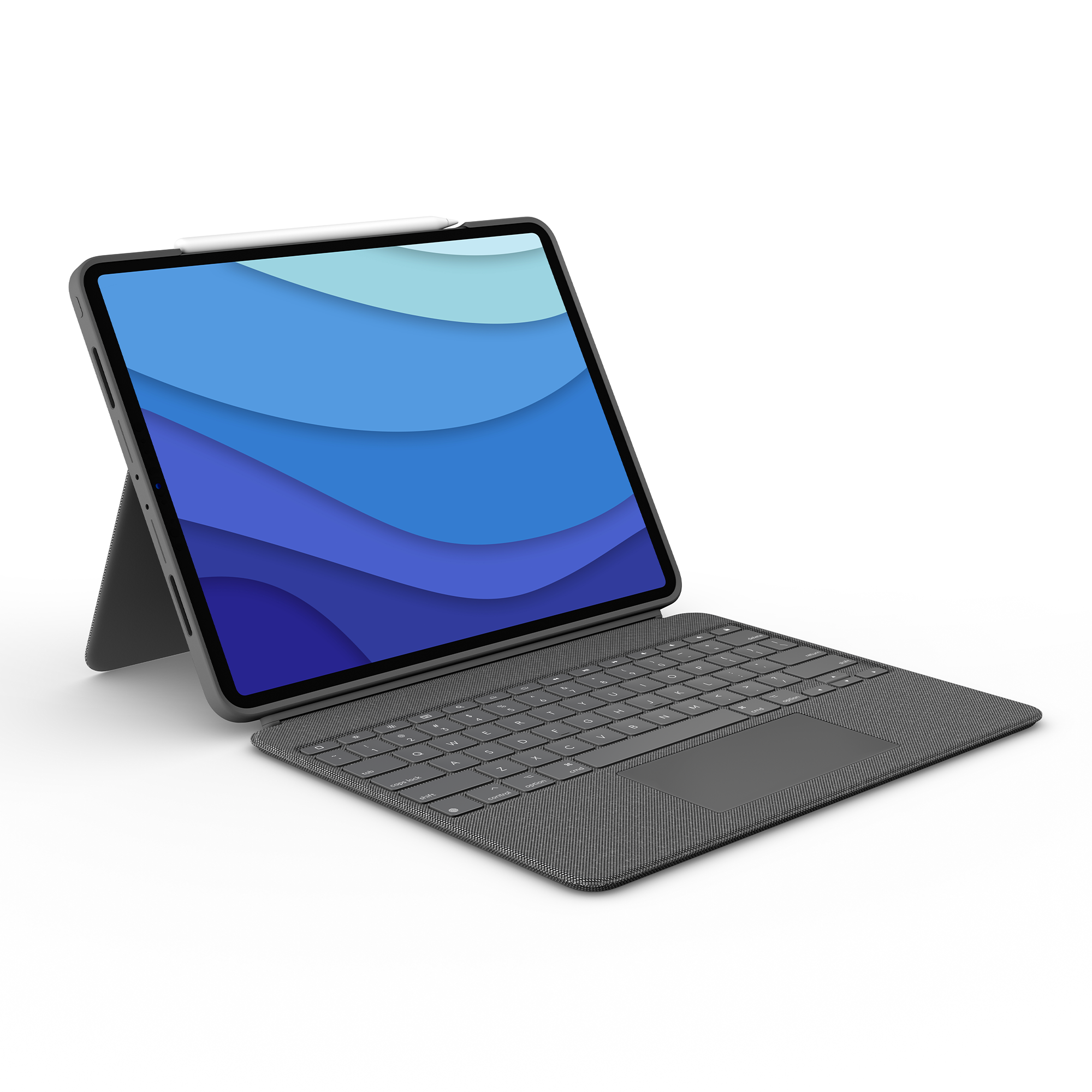 Logitech - Combo Touch  Tastatur - iPad Pro 12,9