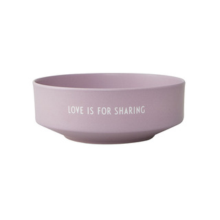 Design Letters - Favourite bowl Love is for sharing - Lavendel