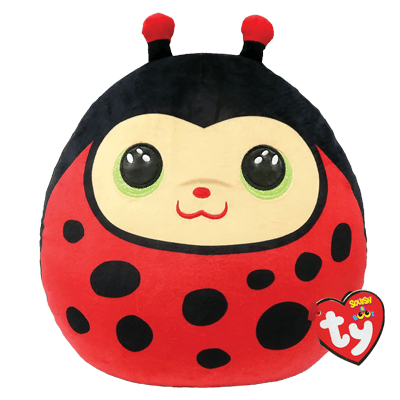 Ty Plush - Squish a Boos - Izzy the Lady Bug (35 cm) (TY39325)
