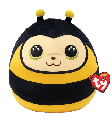 Ty Plush - Squish a Boos - Zinger the Bee (35 cm) (TY39326)