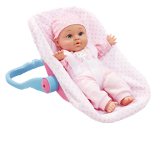 My Baby - Car seat with Doll (30 cm) (61250)