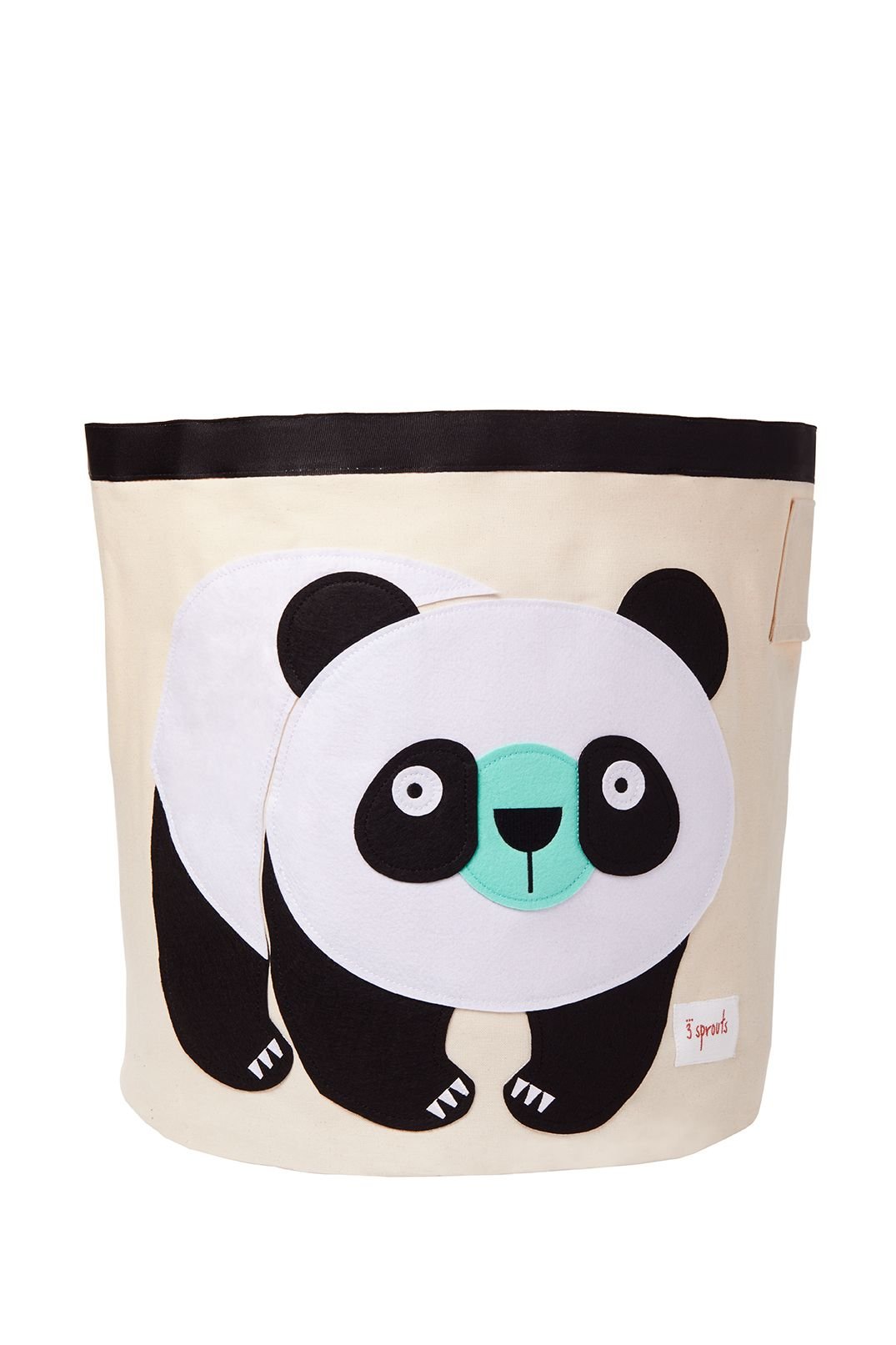 3 Sprouts - Storage Bin - Panda - Baby og barn