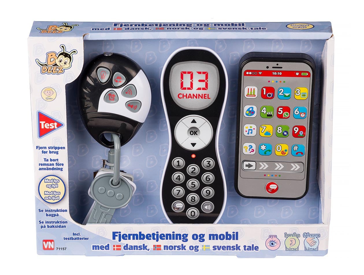 B Beez - ilnøgler, Fjernbetjening & Mobiltelefon (Nordic)