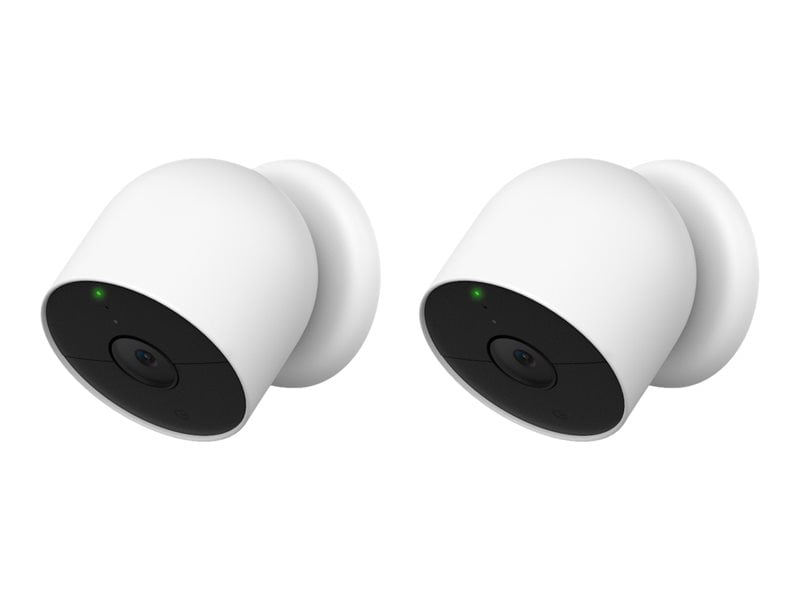 Google - Nest Cam 2PK (outdoor or indoor, battery) - Elektronikk