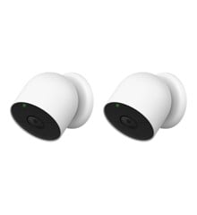 Google - Nest Cam 2PK (outdoor or indoor, battery)