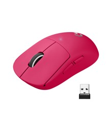 Logitech - PRO X SUPERLIGHT Wireless Gaming Mouse - MAGENTA