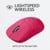 Logitech - PRO X SUPERLIGHT Wireless Gaming Mouse - MAGENTA thumbnail-8