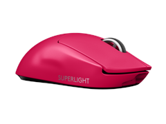 Logitech - PRO X SUPERLIGHT Kabellose Gaming-Maus - Magenta