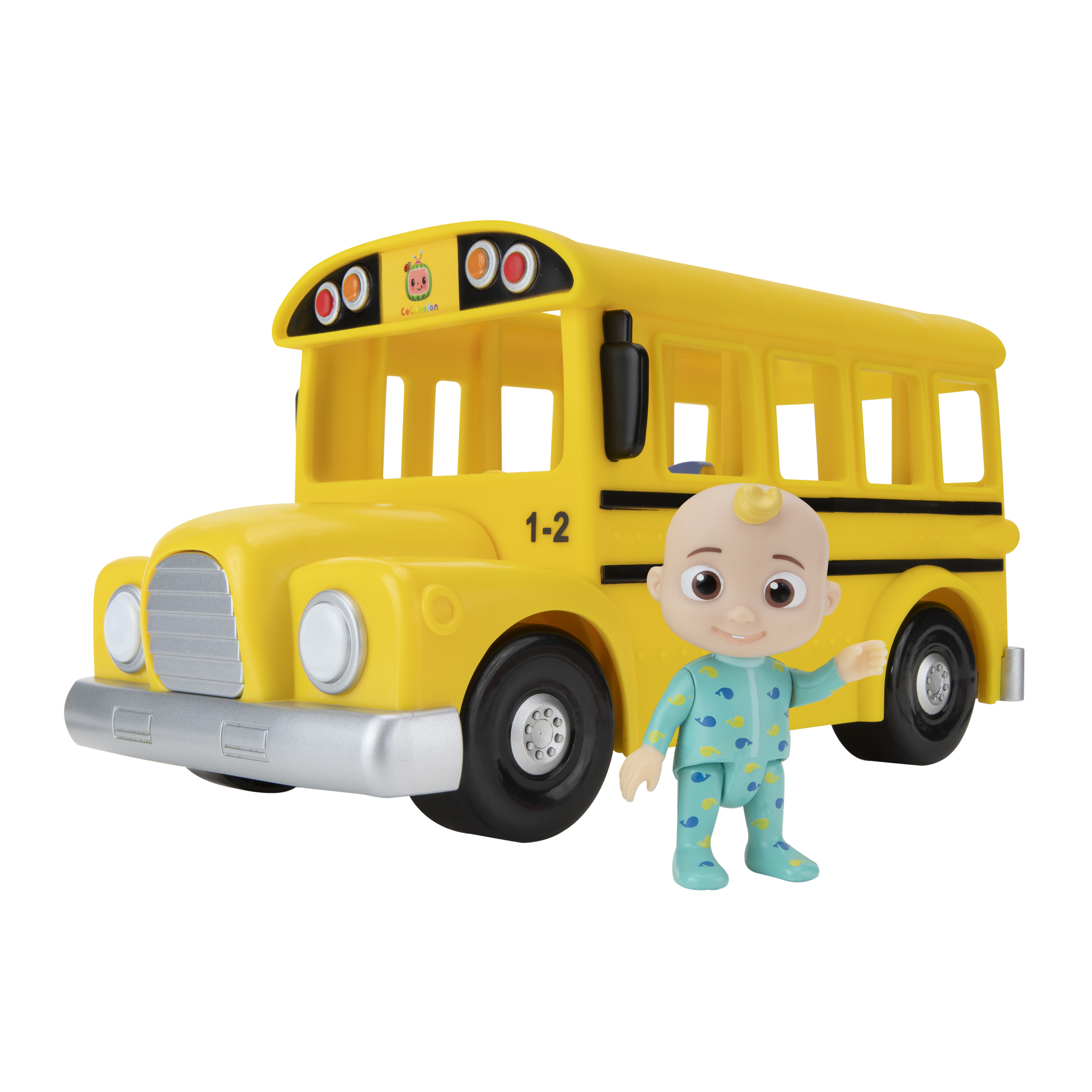 CoComelon - Feature Vehicle School Bus (Danish) (CMW0335) - Leker