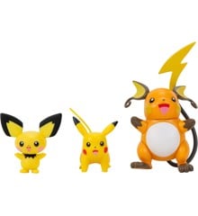 Pokemon - Select Evolution 3-pakke - Pikachu