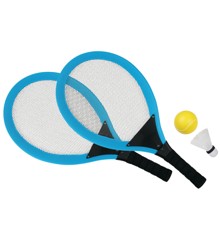 Sunflex - Badminton Jr. sæt - Skumbold / Fjerbold