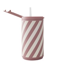 Design Letters - Kids life Thermo cup 350ml - Ashrose/White