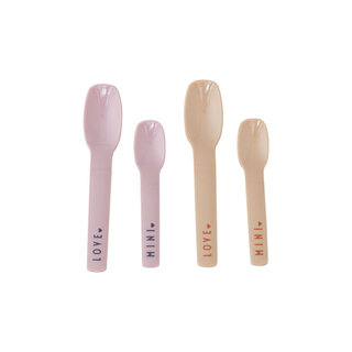 Design Letters - Mini favourite Spoon set - Lavender