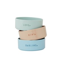 Design Letters - Mini Favourite bowl starter set -  Darling