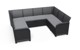 Keter - Rosalie 8 Seater Lounge Sofa - Graphite/Cool Grey thumbnail-1