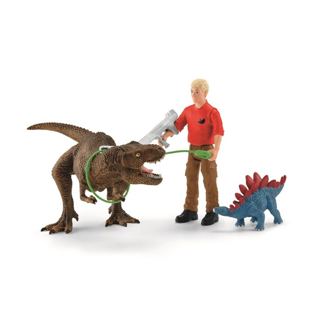 Schleich - Tyrannosaurus Rex attack (41465)