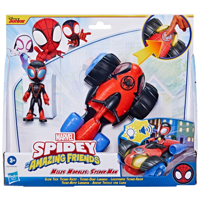Spidey and His Amazing Friends - Glow Tech Techno Racer (F4531)