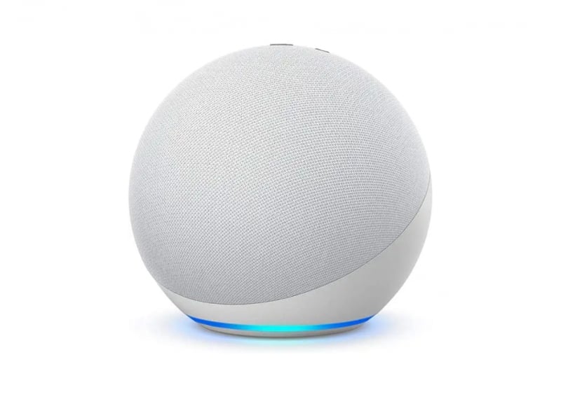 Amazon - Echo 4 Smart Speaker - White