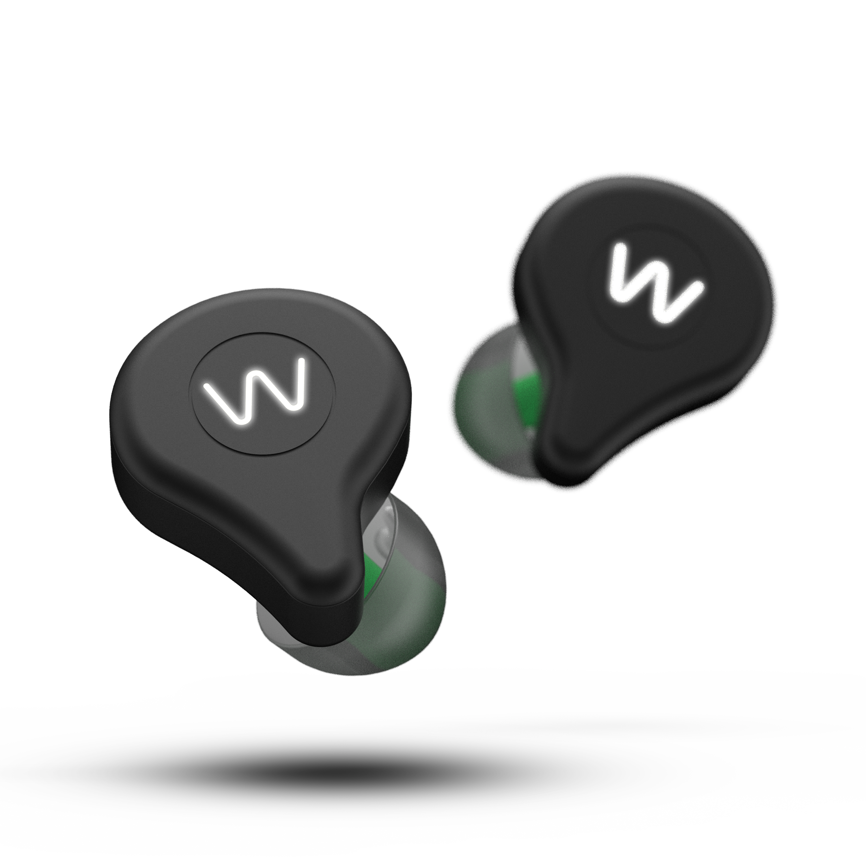 Wavell - Two In-Ear Headset - Black