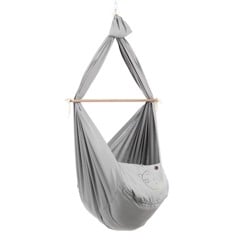 Nonomo - Swinging Hammock Baby Classic with Ceiling Fixture - Wool Mattress  - Grey (1221-12)