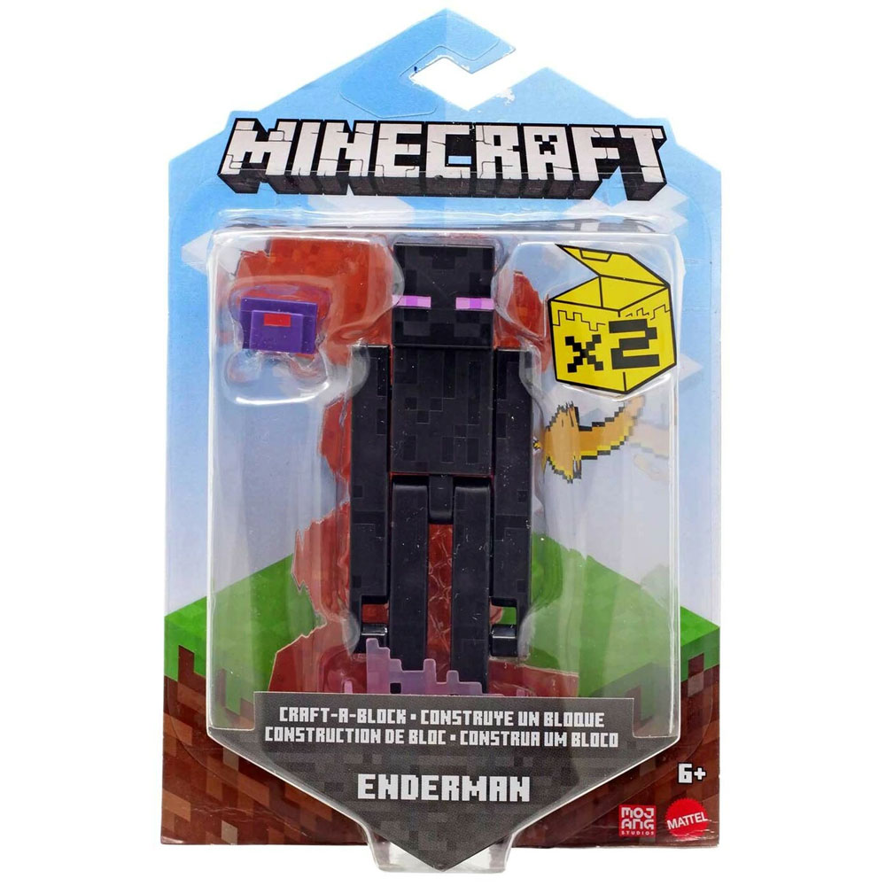 Buy Minecraft - Biome Builds - 8cm Enderman Figure (GTP18)