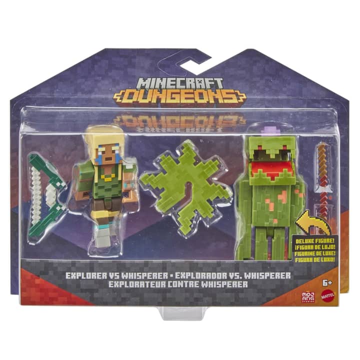 Minecraft - Dungeons Explorer And Whisperer Figures (HDV40)