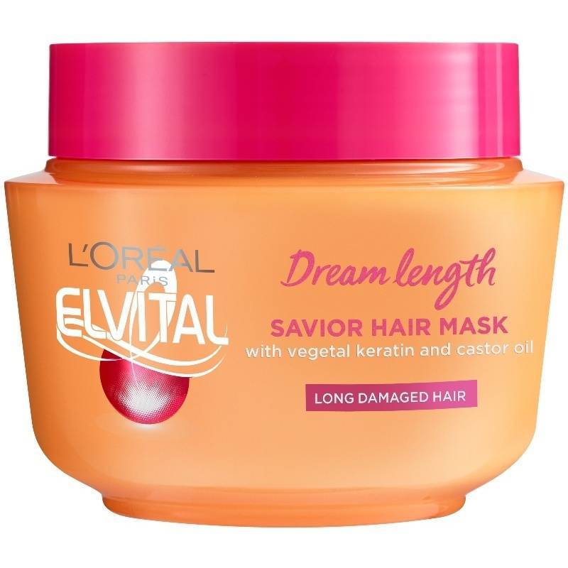 L'Oréal Paris - ElvitalDream Length Savior Hair Mask 300 ml - Skjønnhet