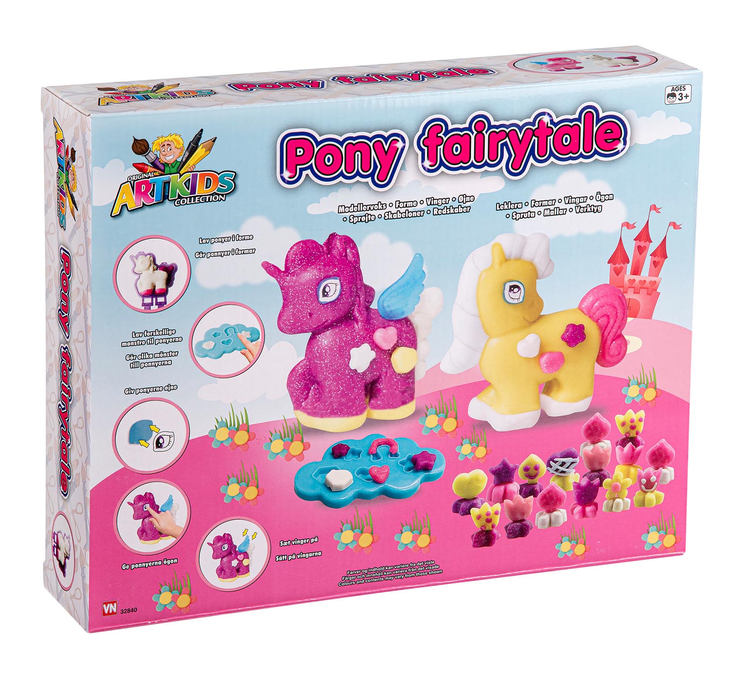 ArtKids - ​Pony fairytale Dough Set (32840)