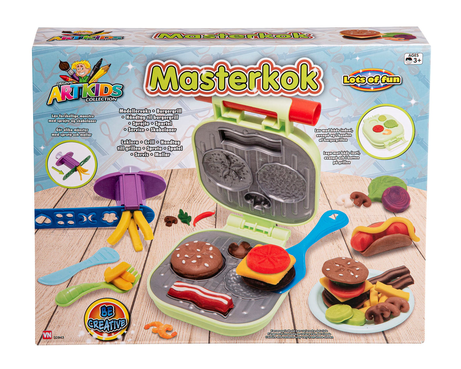 ArtKids - Mester kok Modellervokssæt