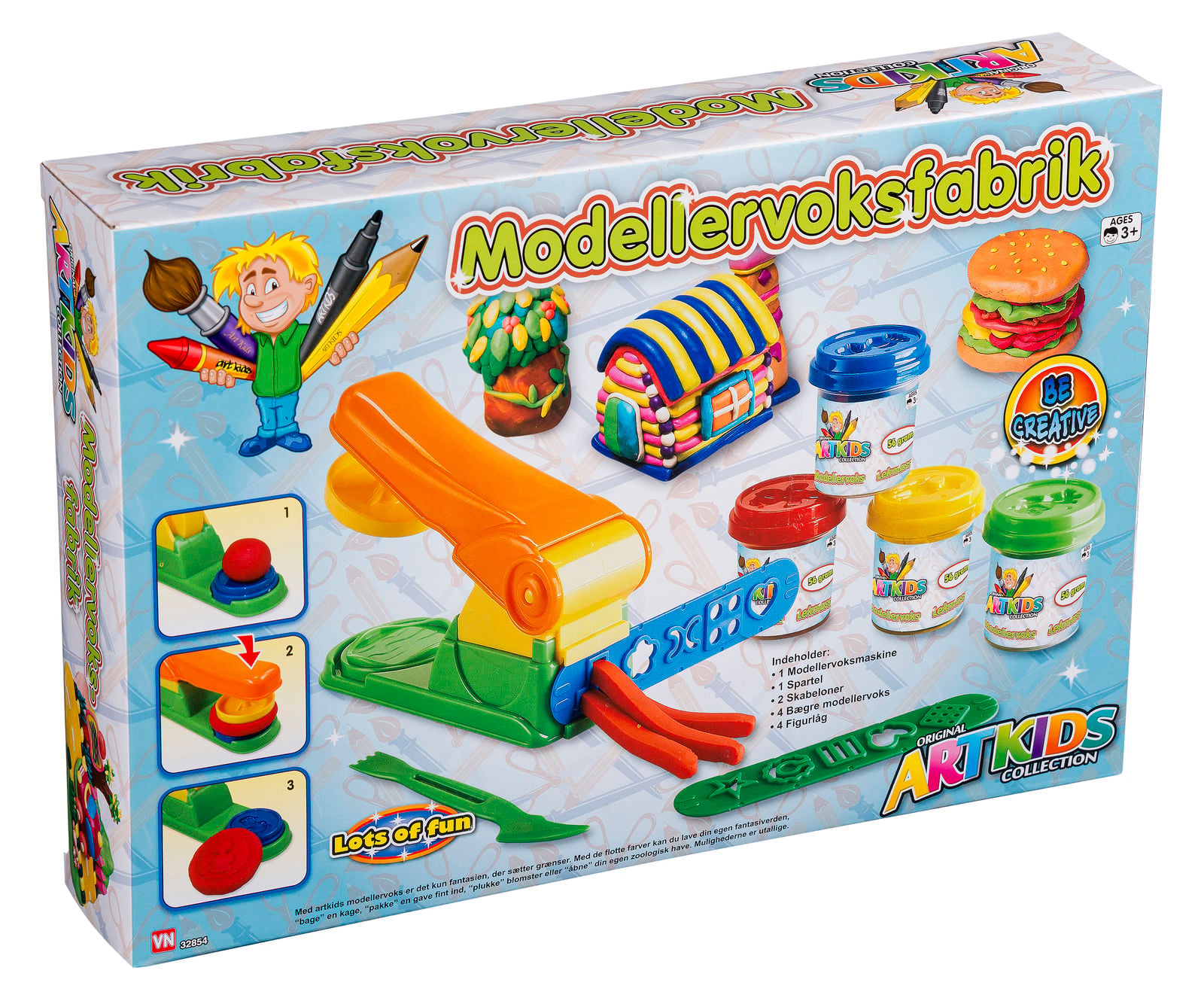 ArtKids - Modellervoksfabrik