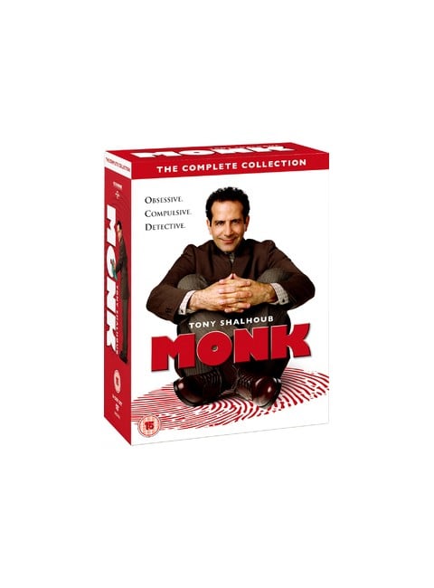 Monk Seasons 1 to 8 Complete Collection DVD