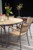 Cinas - ​Hard & Ellen Garden Table Ø 150 cm - Aluminium/Teak with 6 pcs.  Hard & Ellen Garden Chair - Antracit - Bundle thumbnail-3