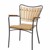 Cinas - ​Hard & Ellen Garden Table Ø 150 cm - Aluminium/Teak with 6 pcs.  Hard & Ellen Garden Chair - Antracit - Bundle thumbnail-5