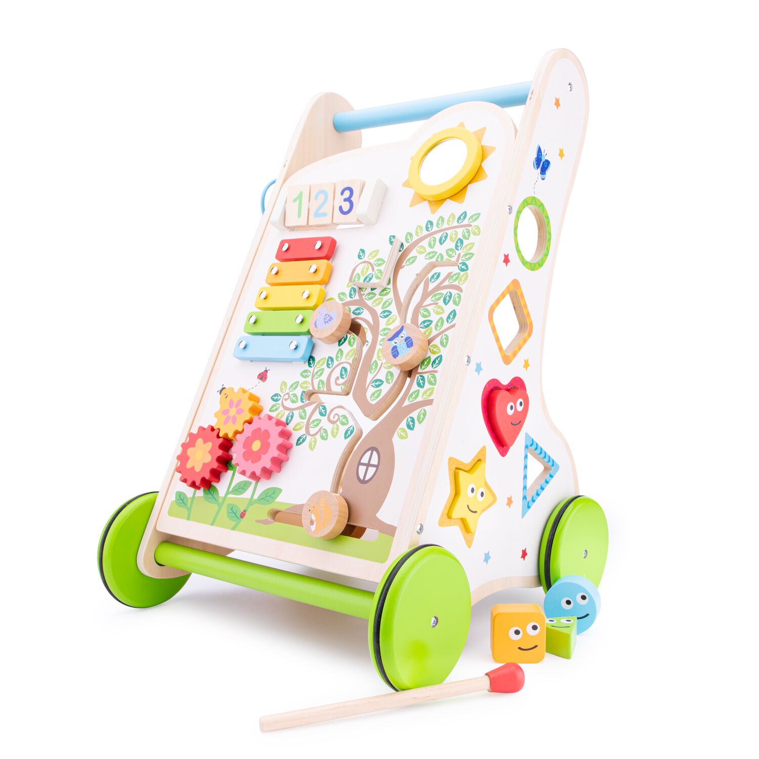 New Classic Toys - Activity Walker in Wood (N11300)
