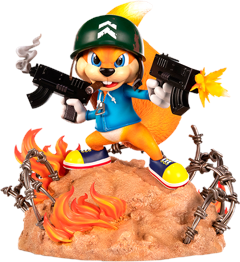 First4Figures - Conker (Soldier Conker) RESIN Statue