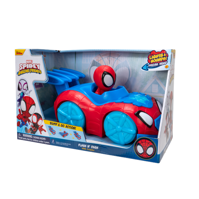 Spidey and His Amazing Friends - Light Strike Feature Vehicle  (SNF0124)