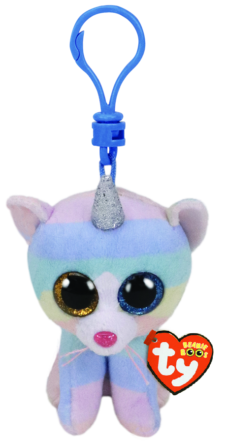 Buy Ty Plush Beanie Boos Clip Heather The Cat With Horn Ty35232 4314