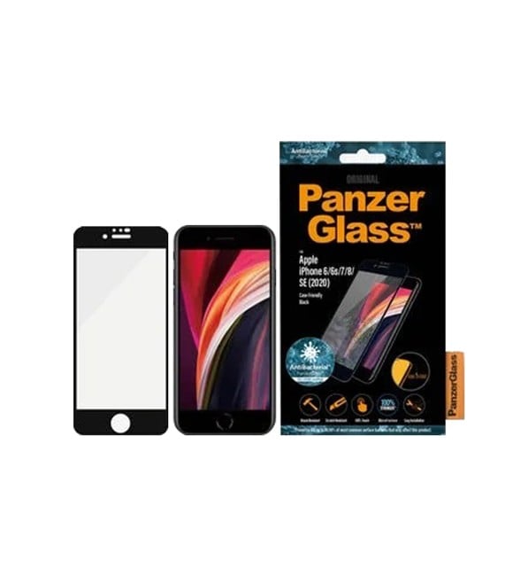 PanzerGlass - Screen Protector Apple iPhone 8 - 7 - 6s - 6 - SE (2020/2022) - Edge-to-Edge