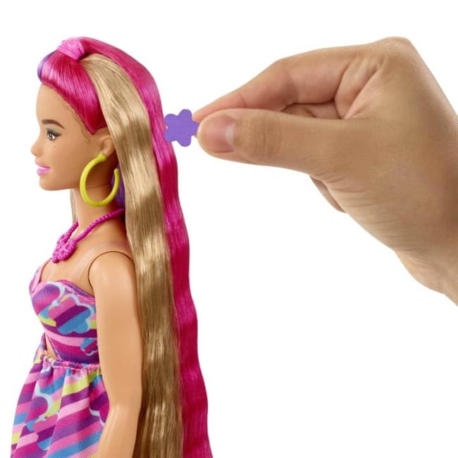 Barbie - Totally Hair - Flower-Themed Doll (HCM89)