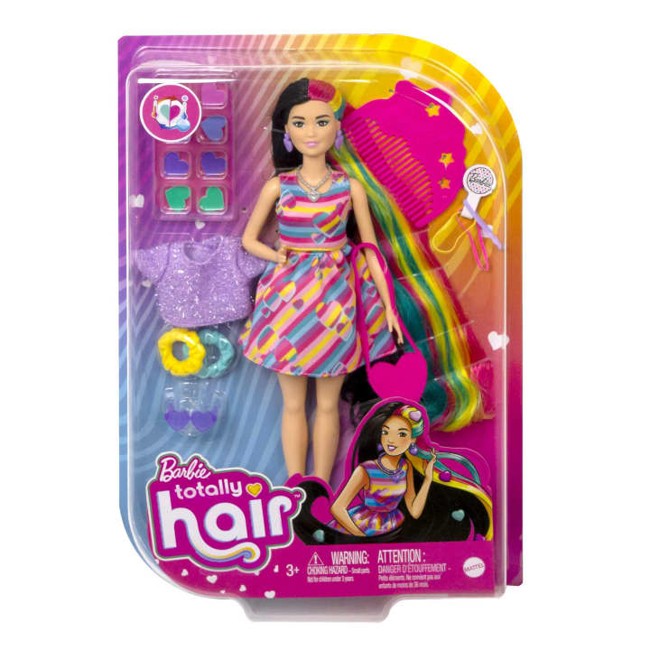 Barbie - Totally Hair - Heart-Themed Doll (HCM90)