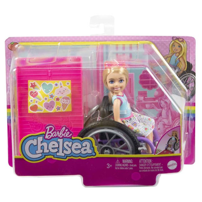 Barbie - Chelsea Wheelchair 1 - Chelsea doll (HGP29)