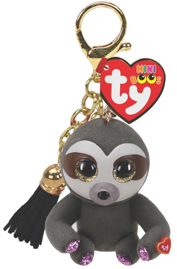 Ty Plush - Mini Boos Clip - Dangler the Sloth (TY25058)