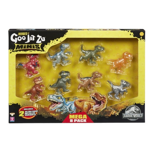 Goo Jit Zu - Jurassic Minis S1 8-Pack (42535)