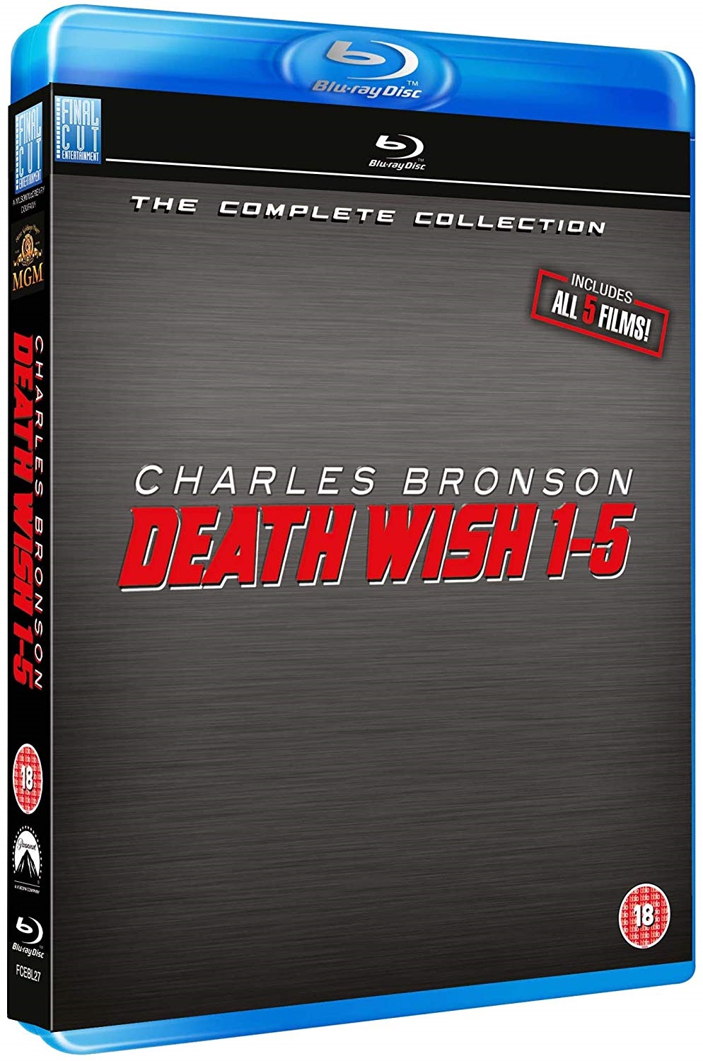 Death Wish 1 To 5 Blu-Ray