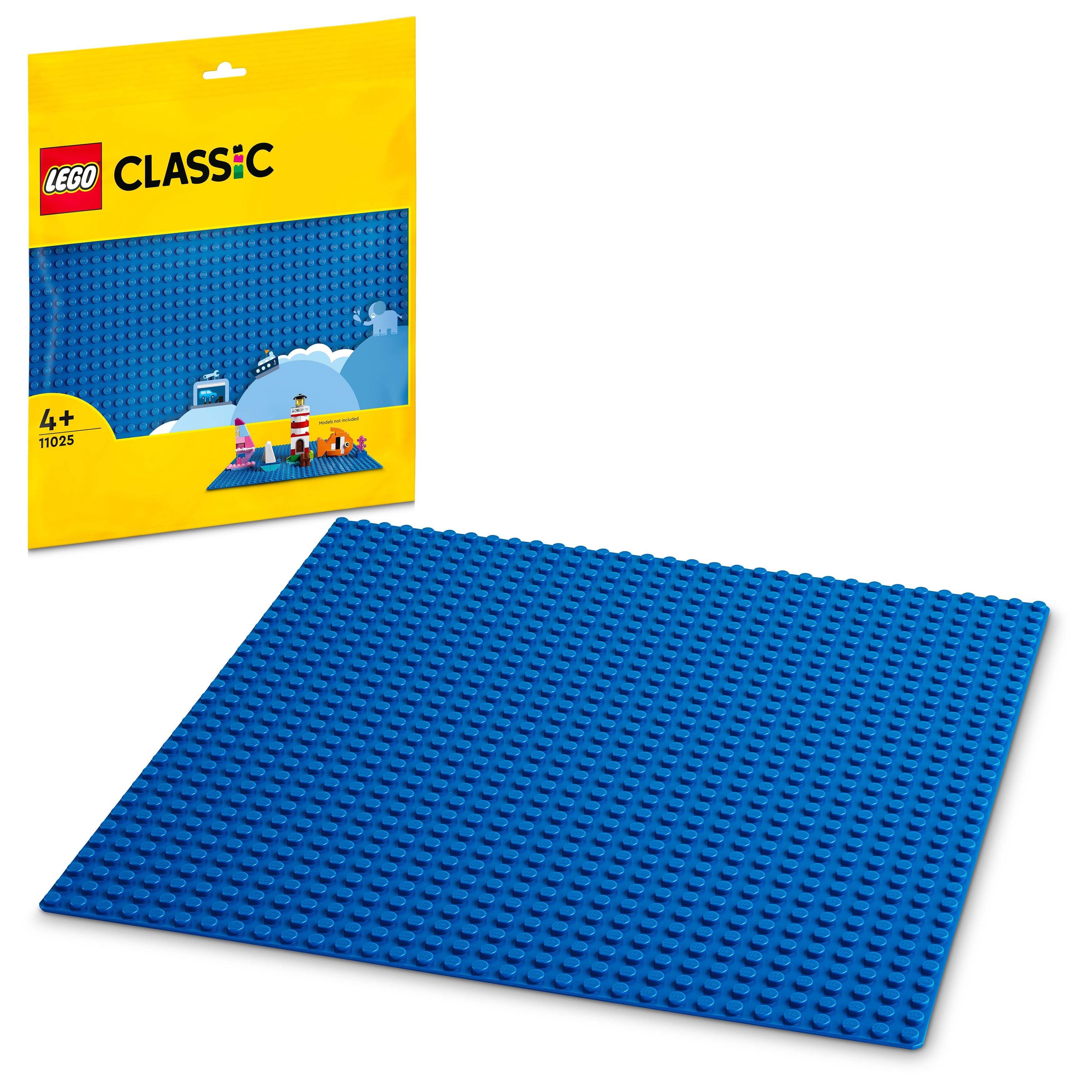 LEGO Classic - Blå basisplate (11025) - Leker