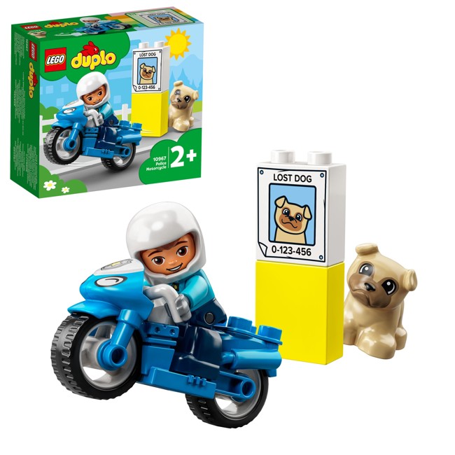 LEGO Duplo - Poliisimoottoripyörä (10967)