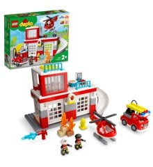 LEGO Duplo - Brannstasjon og brannhelikopter (10970)